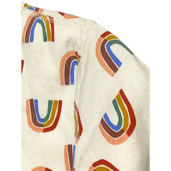 Hanna Andersson Organic Cotton Rainbow Pajama Top Shirt 160 cm US 14-16 NWT - Picture 3 of 8